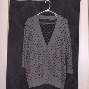 Plus sized Torrid 3/4 sleeve cardigan